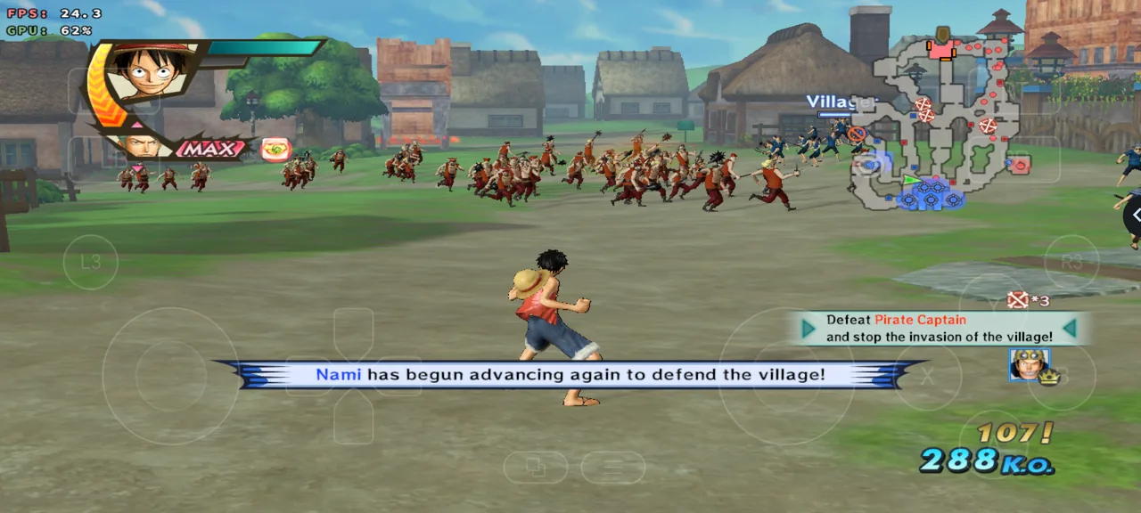 One Piece Pirate Warrior 3 can run smoothly on gamehub
