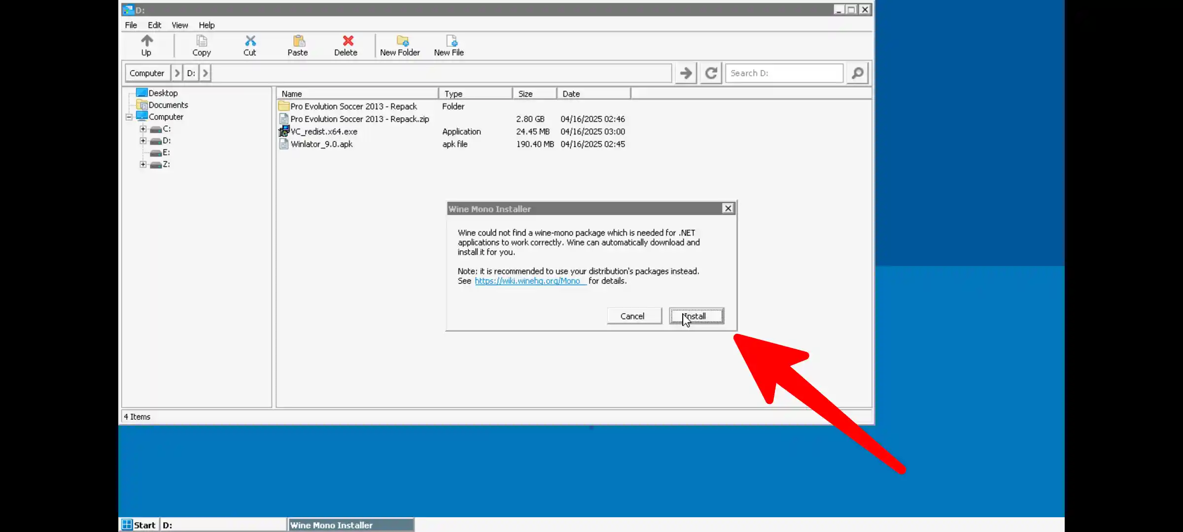 Cara Menginstal Winlator 25
